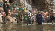Black Panther Cast and Crew at Iguazú Falls | Image via Prime Video